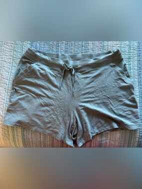 Women’s Blue Cozy Lounge Shorts - Soft Knit Comfort